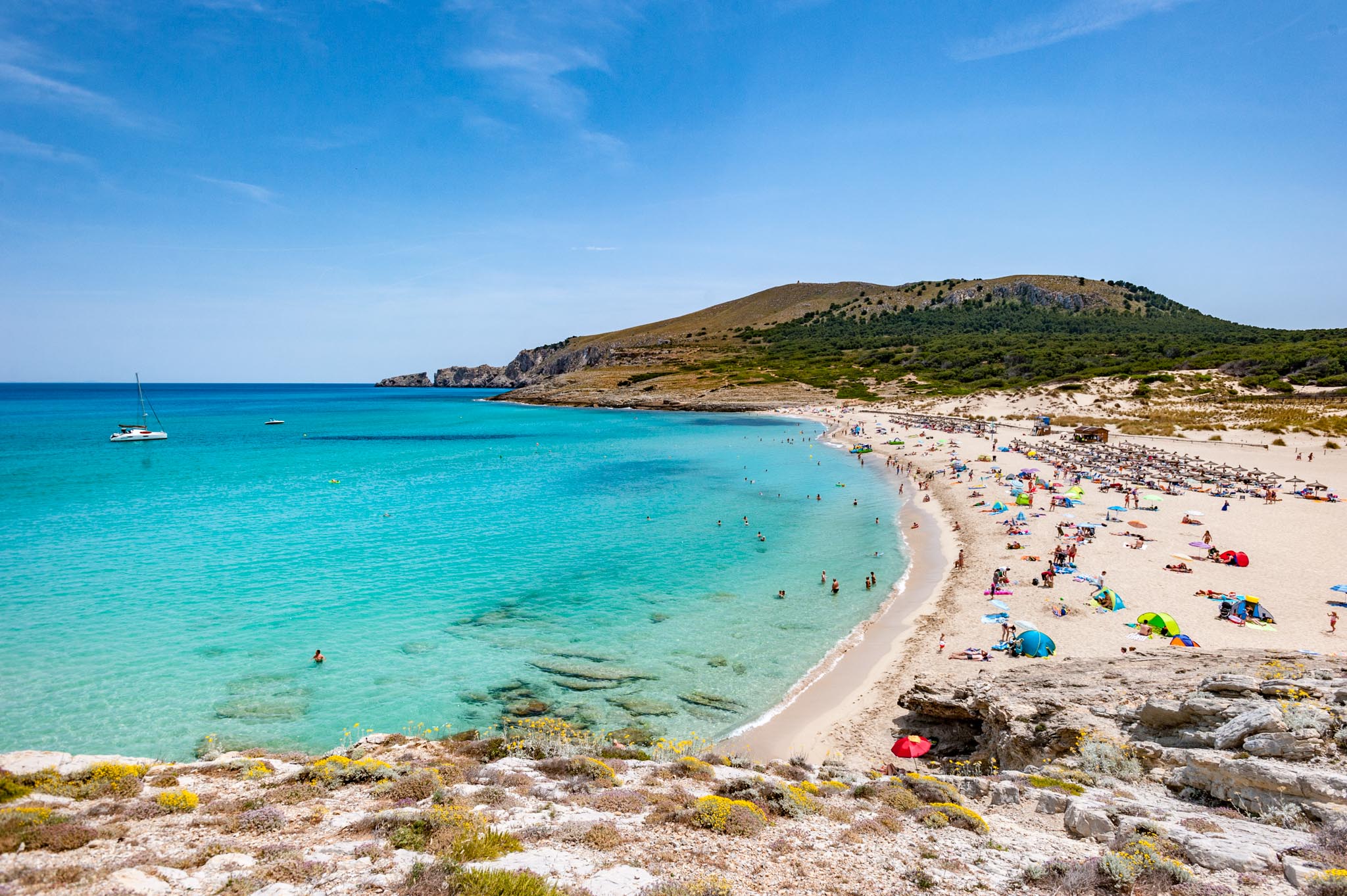 Imatge d'arxiu de cala mesquida